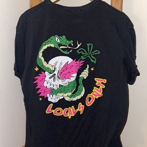 Locals Only Snake Skull T-shirt